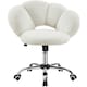 image 1 of Yaheetech Leisure Upholstered Desk Chair with Cloud-Shaped Backrest