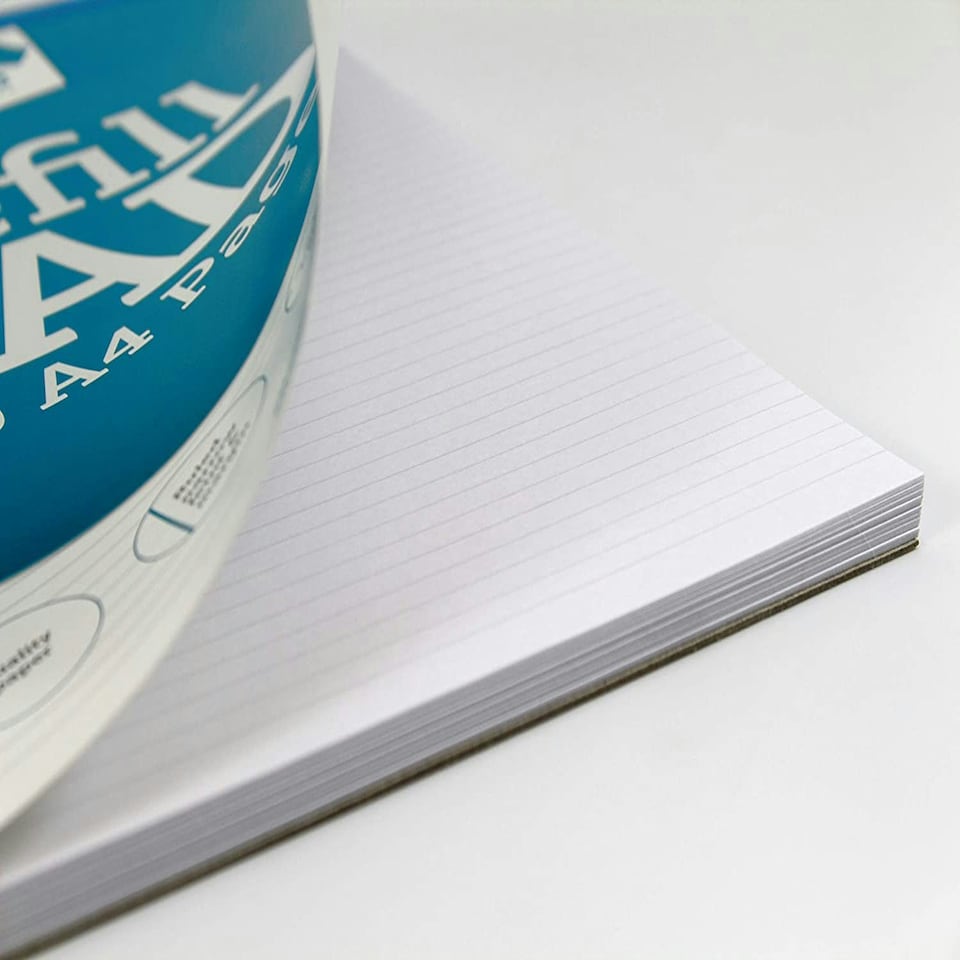 image 1 of A4 Narrow Feint and Margin Refill Pad (210x297mm)
