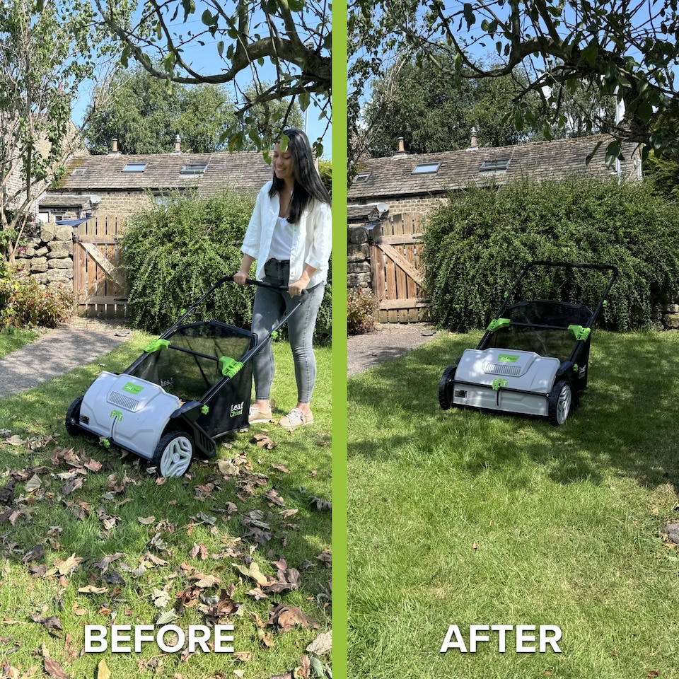 image 1 of Drew&Cole Leaf Chief - Push Leaf and Grass Collector