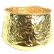 image 3 of 18cm Gold Swirl Metal Planter by Leaf