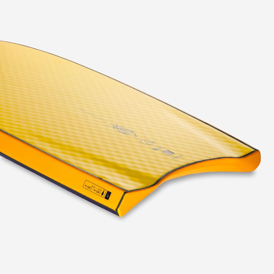 image 1 of Decathlon Bodyboard 900 yellow and blue