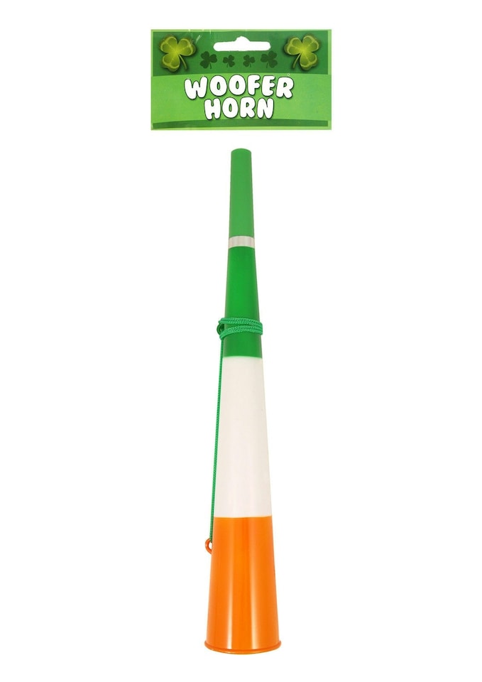 image 1 of Horn Green/white/orange 38cm W/green String