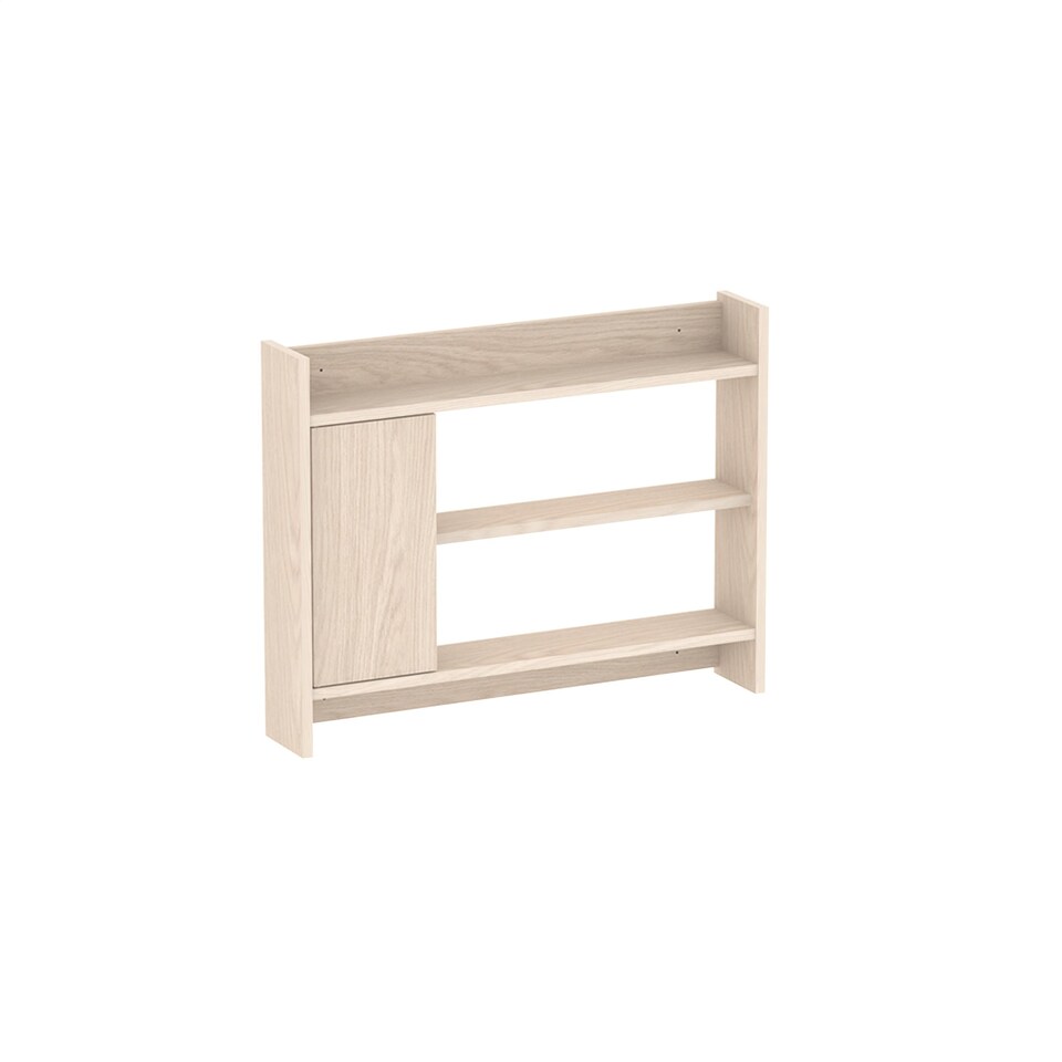 image 1 of Decortie Fleet Wall Shelf and Cabinet Unit Sonoma Oak