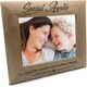 image 2 of Special Auntie Wooden Photo Frame Gift Brown | S