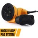 image 5 of JCB 320W Electric Random Orbital Sander 125mm 5'', 3 x Sanding Sheets, 3m Cable 21-RO125