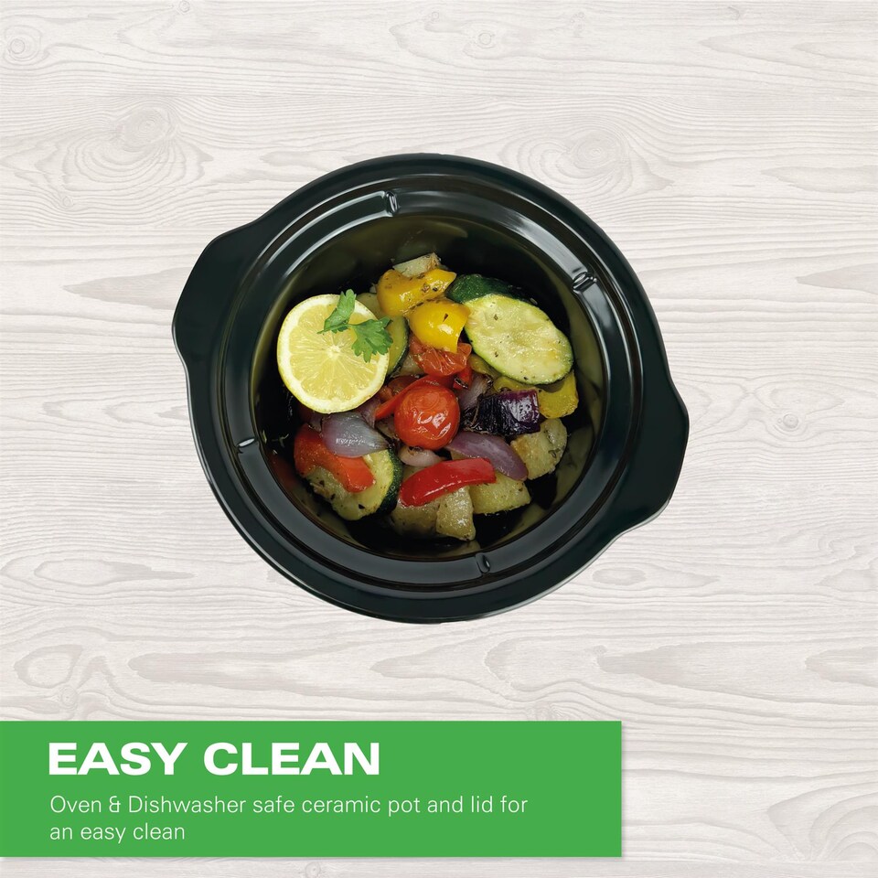 image 1 of Hamilton Beach 'The Mighty Mini' 1.8L Black Slow Cooker