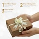 image 5 of 30pcs Ivory 50mm/5cm Large Ribbon Pull Bows for Gift Wrapping, Hampers, Florist Bouquets, Wedding Cars and Party Décor Pullbow | Clear | Clear