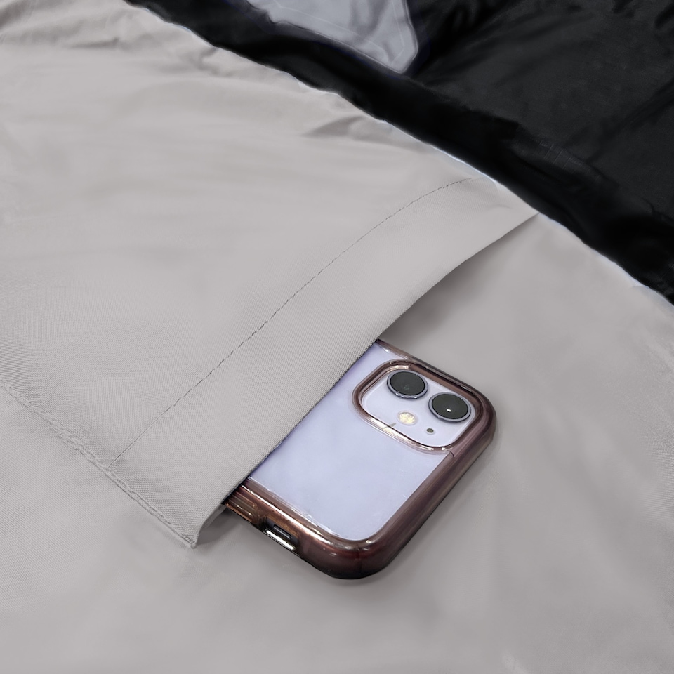 image 1 of Active Era Premium Waterproof Lightweight Sleeping Bag - Black - 3-4 Seasons