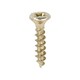 image 1 of Timco - Velocity Premium Multi-Use Screws - PZ - Double Countersunk - Yellow  (Size 4.0 x 20 - 200 Pieces)