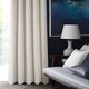 image 3 of Amberley Eyelet Thermal Door Curtain 66" x 84" - Natural