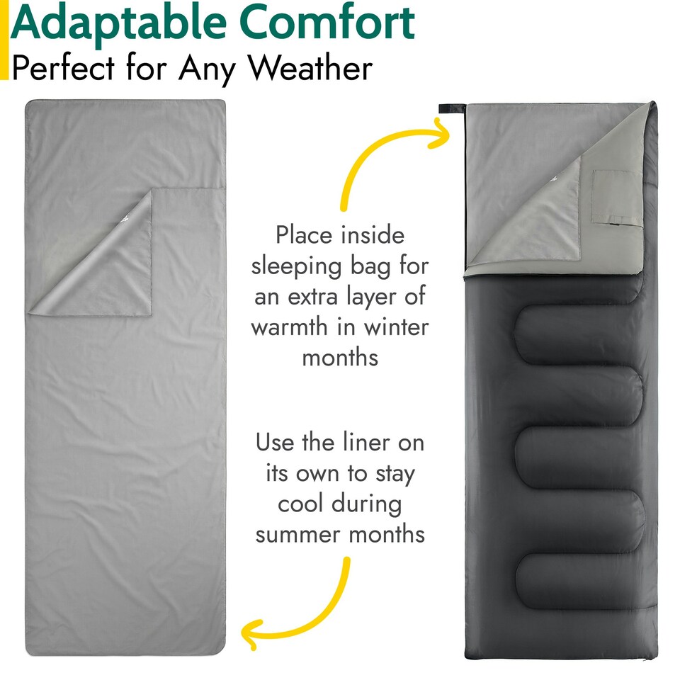 image 1 of Envelope Sleeping Bag Liner