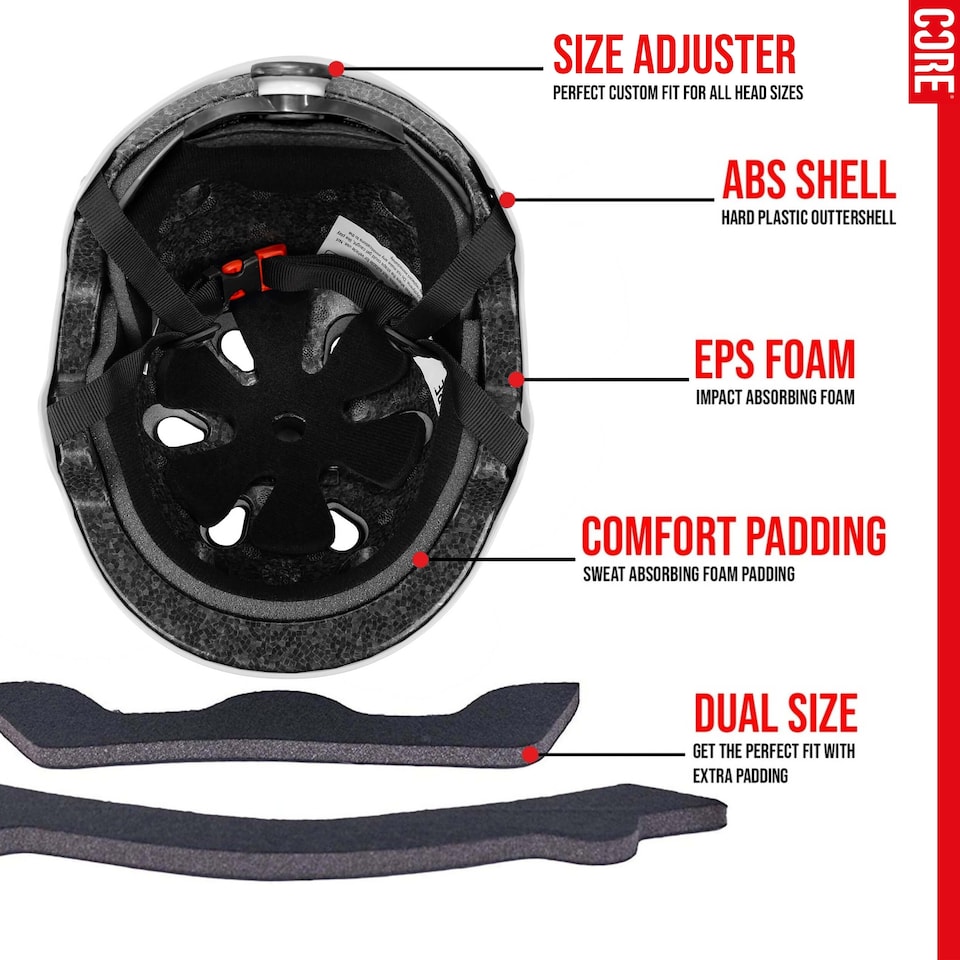 image 1 of CORE Action Sports Helmet