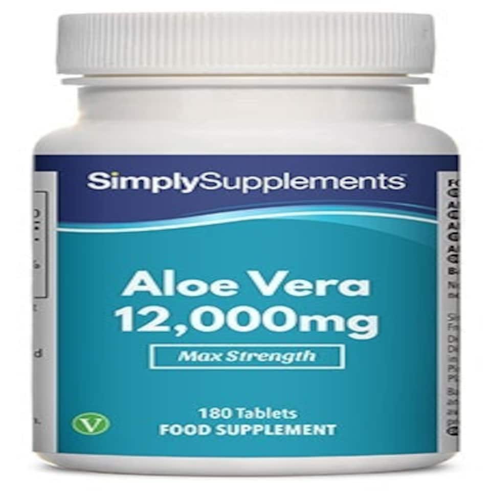 image 1 of Aloe Vera Extract 12,000mg - 180 Tablets