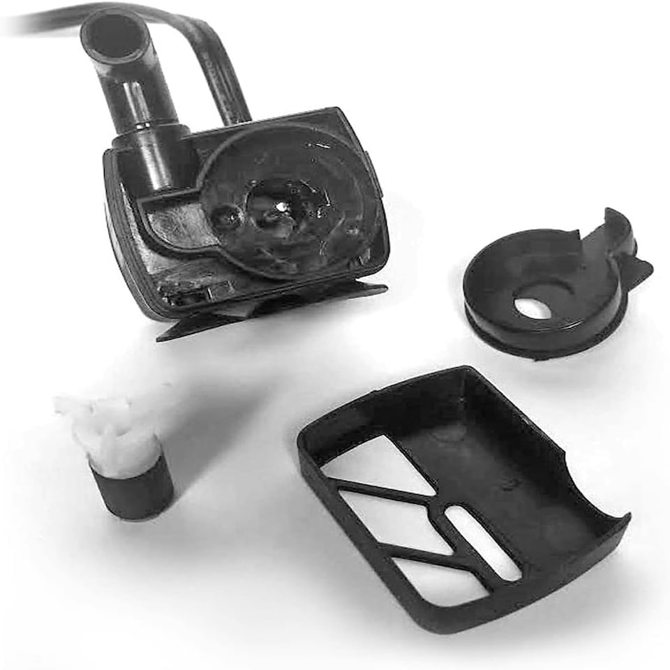 image 1 of Pet Cat & Dog Drinking Water Fountain Bowl Automated Purifier & Filtered Black