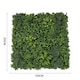 image 5 of Living and Home Artificial Plant Wall Panel with Foliage - 100*100cm