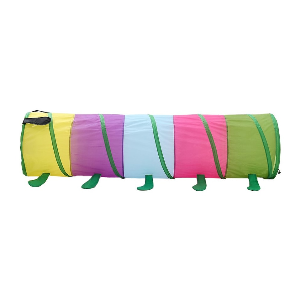 image 1 of Living and Home 6FT Caterpillar Crawl Play Tunnel for Kids
