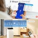image 3 of HOMCOM 12000 BTU Portable Air Conditioner Unit with WiFi Smart App, 26m²