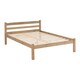 image 2 of Panama 4 Feet 6 Inches Bed Frame - L198 x W144 x H77 cm - Natural Wax