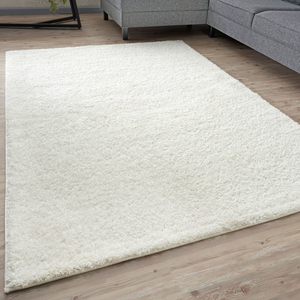 image 1 of The Rugs Myshaggy Collection Plain Soft High Pile Shaggy Floor Rugs and Runners Living Room Bedroom