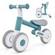 image 1 of COSTWAY Baby Balance Bike 4 Wheels Toddler Blue