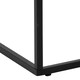 image 7 of Barossa Coffee Table with White Marble Effect Top & Black Steel Base 110x55x45cm
