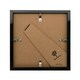 image 5 of Nicola Spring 8 x 8" Photo Frames - Black/White Mount - 3D Picture Frame Box Portrait Display Case (22.5 x 22.5cm) Set of 2