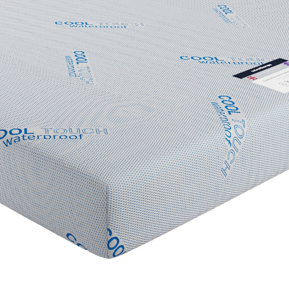 image 1 of Visco Therapy 14cm Deep Thrive Kids Foam Waterproof Mattress for Easy Care Comfort | Blue | Blue | Single | 1