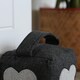 image 6 of Nicola Spring Herringbone Door Stops - 16 x 16cm - Heart - Pack of 2