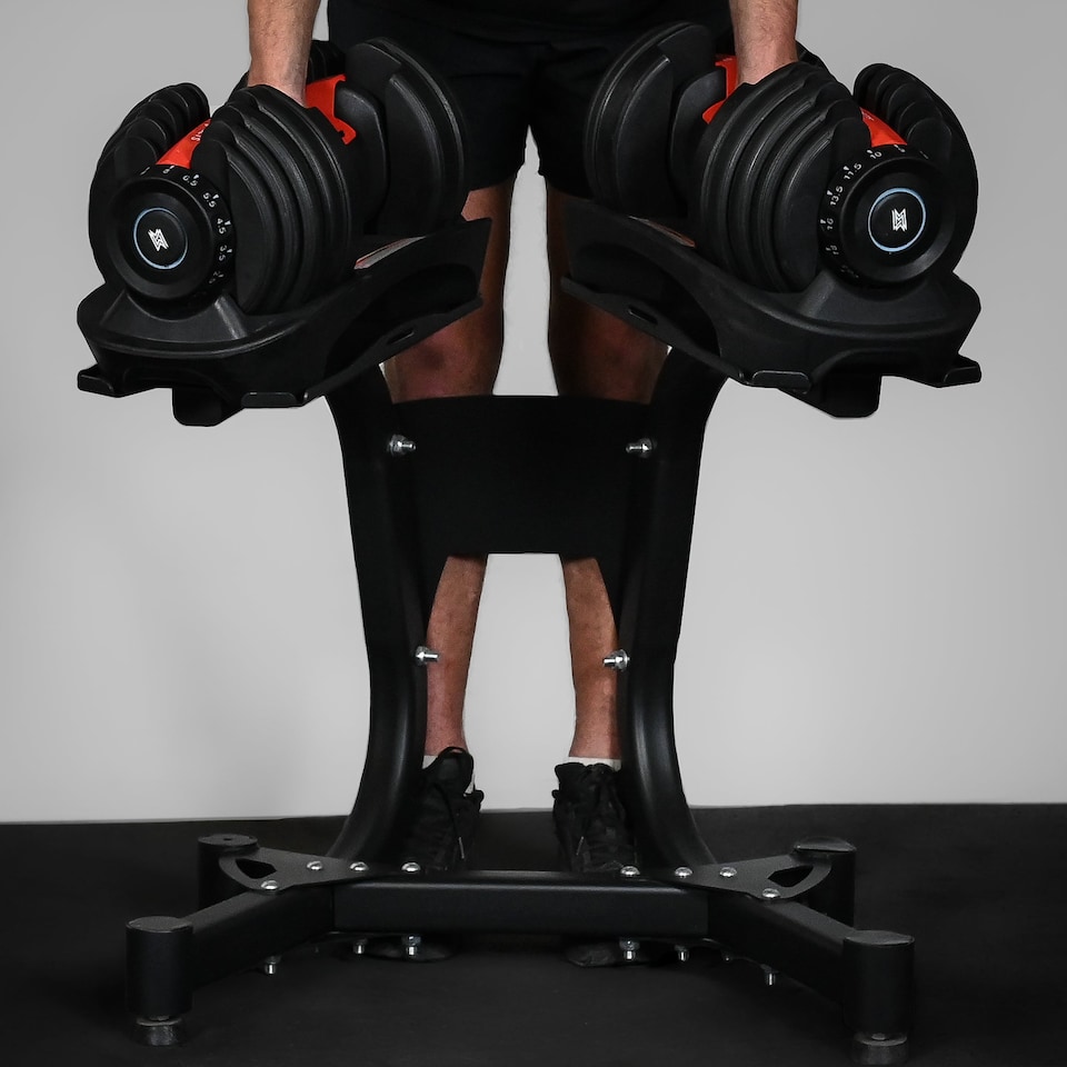 image 1 of GYM SETS UK Adjustable Dumbbell Rack (24kg/40kg)- (Just Rack)