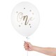 image 2 of Assorted Pink Age One Latex Balloons 30cm / 12 in - Pack of 6 | Pink