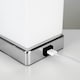 image 2 of ValueLights Lazio Silver Table Lamp Touch On/Off