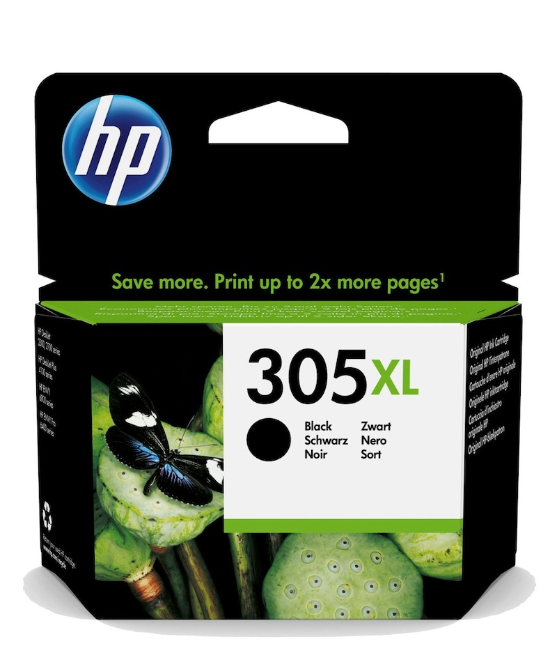 image 1 of HP 305XL Black & 305 Colour Genuine Ink Cartridge