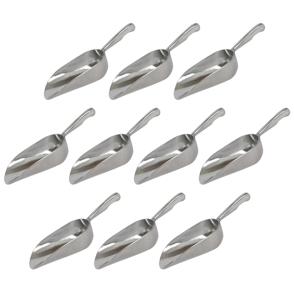 image 1 of Rink Drink Aluminium Ice Scoops - 3.5oz - Pack of 10