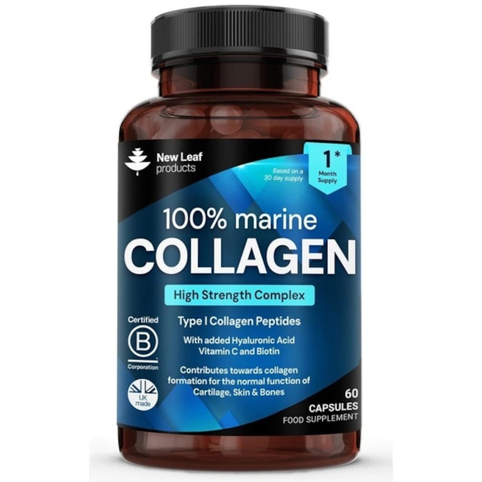 image 1 of Super Collagen Capsules 100% Marine Collagen 1060mg Type 1