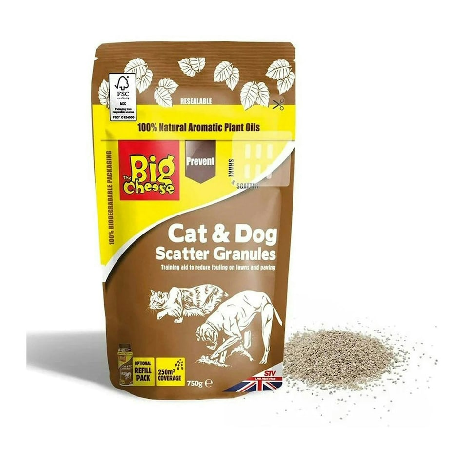 image 1 of The Big Cheese® Cat & Dog Scatter Granules 750g