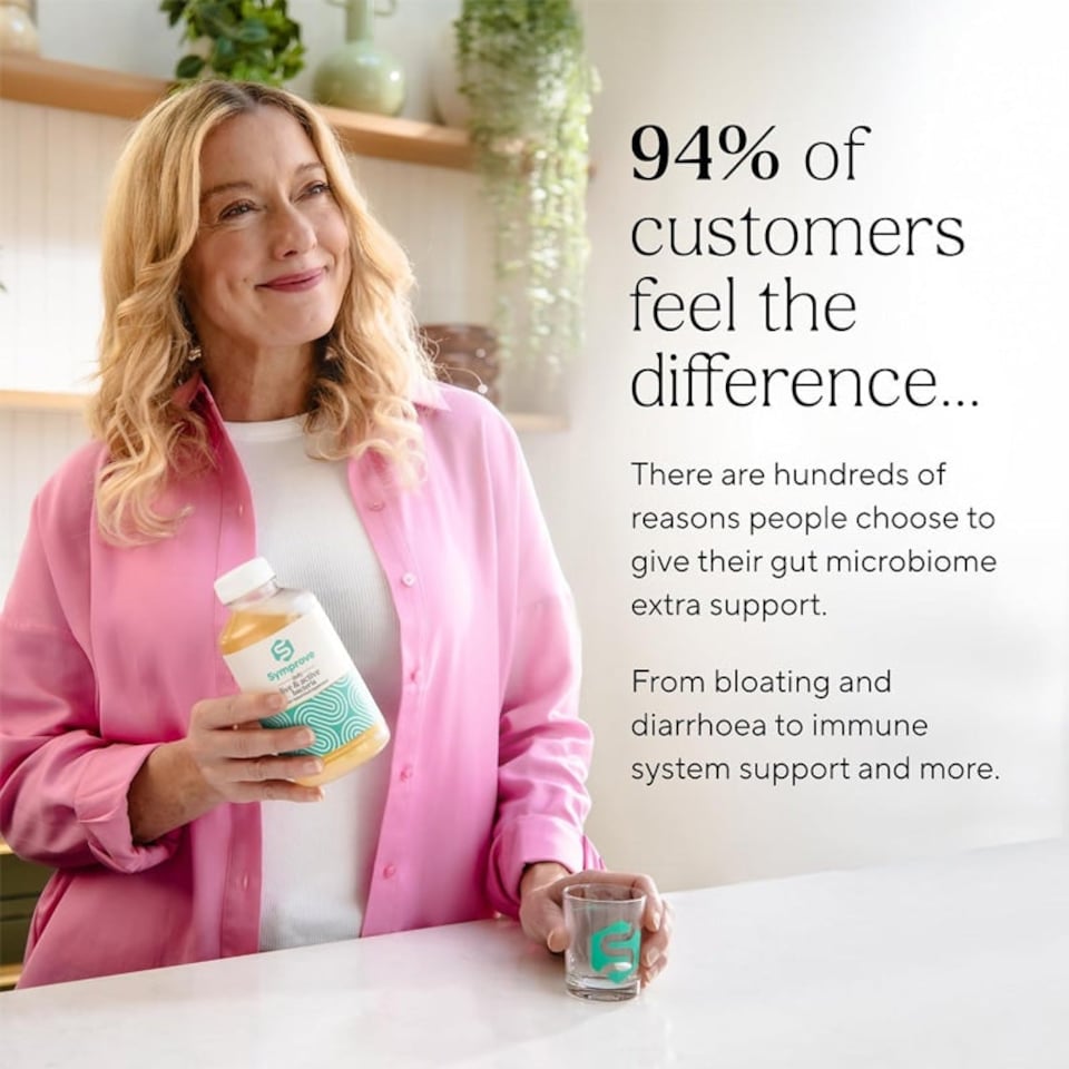 image 1 of Symprove Live & Active Water-Based Food Supplement 4 x 500ml - 4 Week Supply Strawberry & Raspberry | Multi | Strawberry & Raspberry