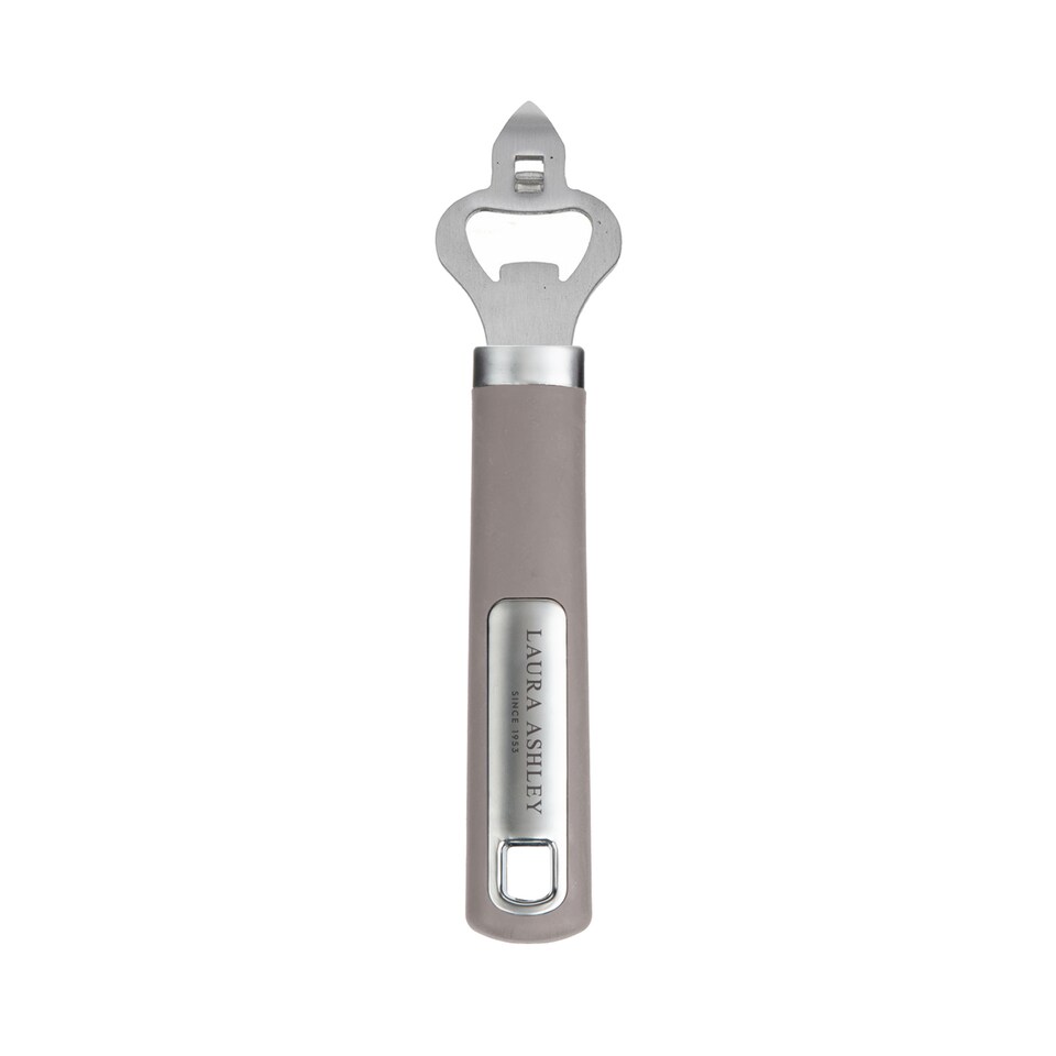image 1 of Pendeford Dark Dove Grey Stainless Steel Bottle Opener with Ergonomic Soft Touch Handle – Durable & Comfortable Kitchen Tool