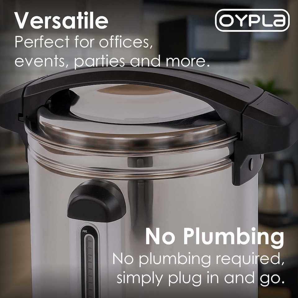 image 1 of 10L Catering Hot Water Boiler Tea Urn Coffee