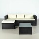image 2 of Sofa and table set Aktive 3-Seater Sofa Side table 125 x 67 x 64 cm