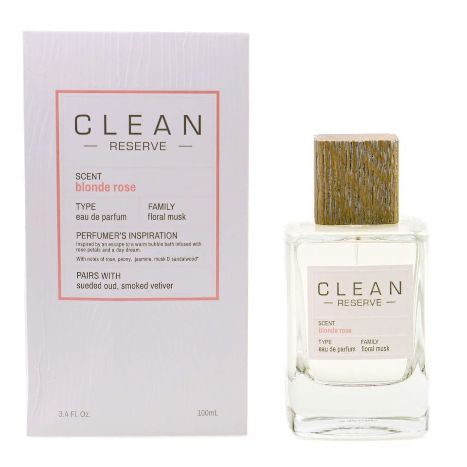 image 1 of Clean Reserve Blonde Rose 100ml Eau De Parfum