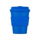 image 1 of Ecoffee Cup 12oz 350ml Reusable, Plant Based Coffee Cup with Silicone Lid & Sleeve - Bonassola
