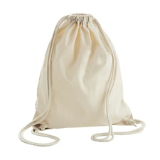 Westford Mill Earthware Organic Gymsac (13 Litres) - Natural - One Size Cream | One Size