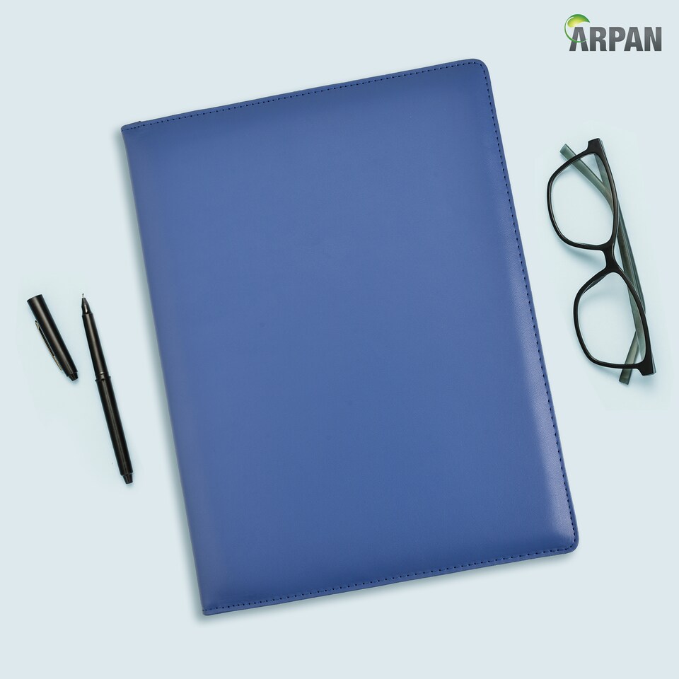 image 1 of A4 Professional Display Book with 24 Pockets 48 Sides – Portfolio Folder A4 for Certificates & Documents – Presentation Folder, Professional Portfolio for Office, School & Interviews