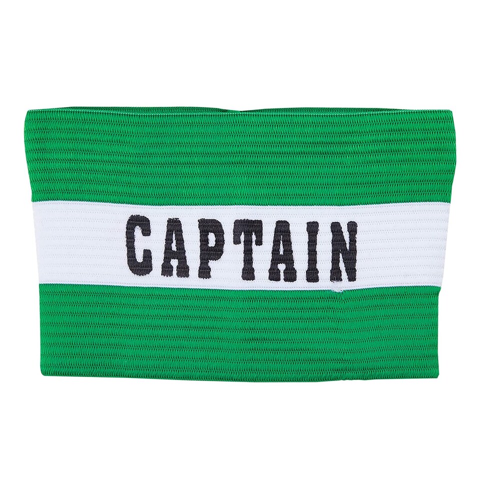 image 1 of Precision Unisex-Youth Captains Armband, Green, Junior, Yellow, K-Rey-Tr692G