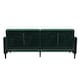 image 5 of Dorel Home - Liam Sofa Bed in Velvet Green | Green | GREEN VELVET | Not provided