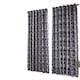 image 2 of Skandi Eyelet Curtains - Navy - 167 cm x 182 cm