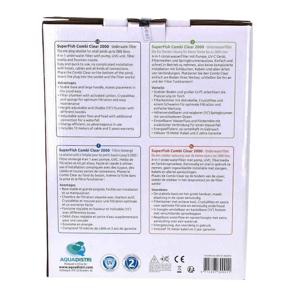 image 1 of Superfish Combi Clear Filter 2000