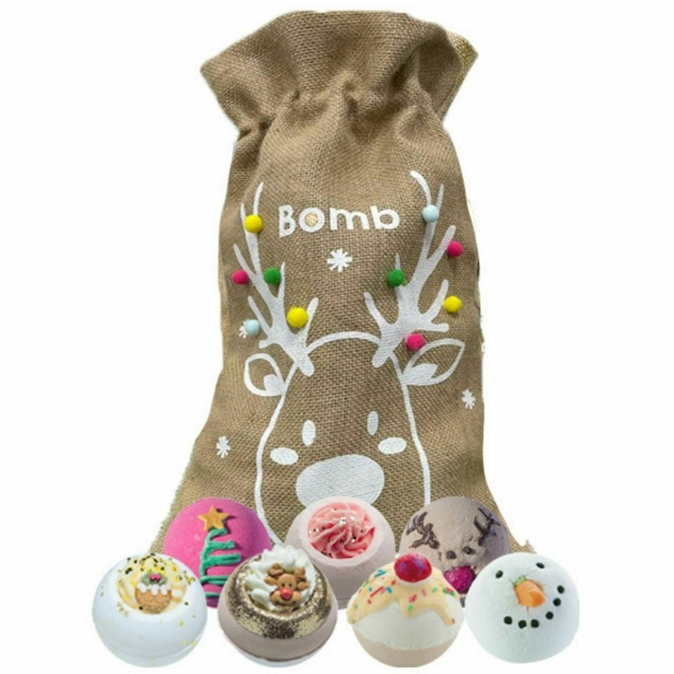 Bomb Cosmetics Gift Packs Christmas Rein-Cheer Sack
