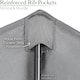 image 4 of 2.7m Replacement Parasol Canopy - Grey