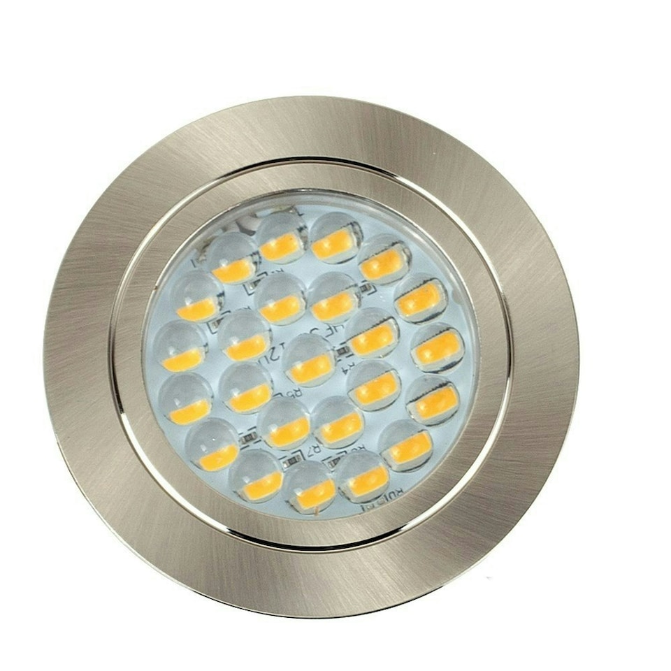 image 1 of ValueLights 10 Pack Polished Chrome 12V GU10 Ceiling Downlight Fittings Cool White
